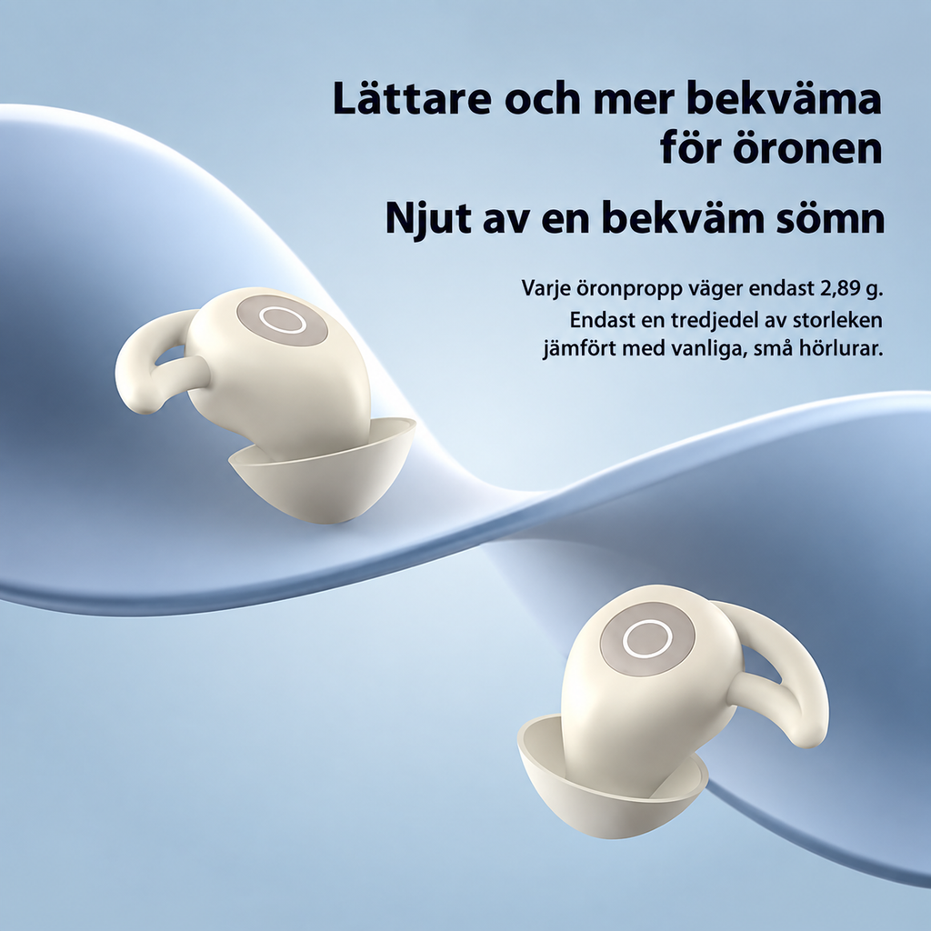 Trådlösa sömnhörlurar- Bekväma & Brusreducerande