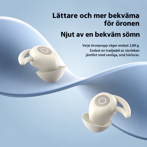 Trådlösa sömnhörlurar- Bekväma & Brusreducerande